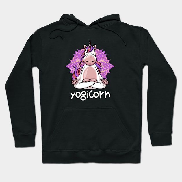 Yogicorn Hoodie by BDAZ